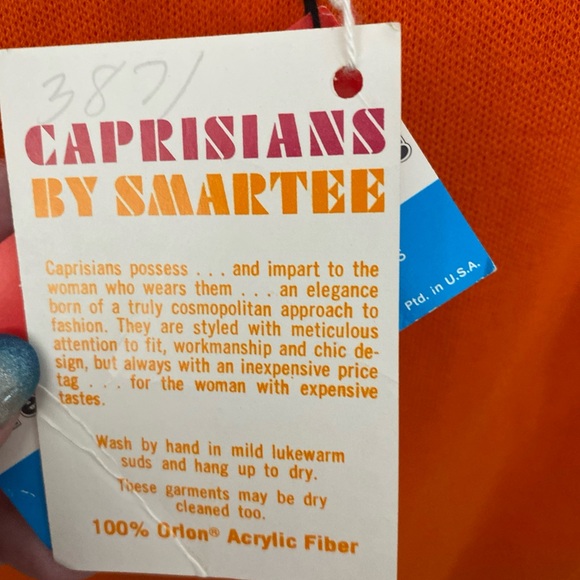 Vintage 1950’s CAPRISIANS STYLED BY SMARTEE Travel Knit Skirt Suit NWT! S/M - Picture 4 of 14